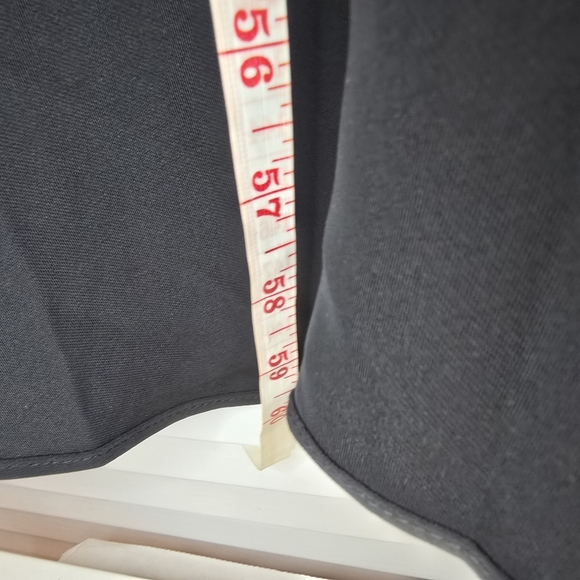 GRACIA Cutout Maxi Dress Bold Stripe Hi-Low Hem B&W Sz Large Gown Mod Minimalist - Picture 13 of 16